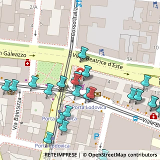 Mappa Piazzale di Porta Lodovica, 20136 Milano MI, Italia (0.05926)