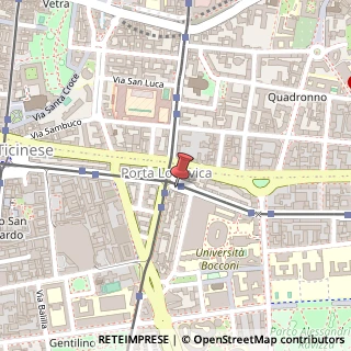 Mappa Viale Bligny, 2, 20136 Milano, Milano (Lombardia)