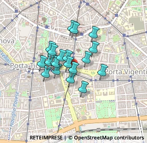 Mappa Sede legale e uffici:, 20136 Milano MI, Italia (0.3005)