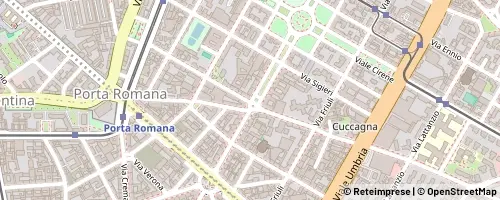 Mappa Milano