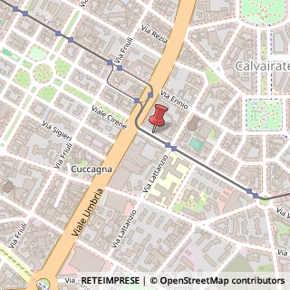Mappa Viale Umbria, 50, 20135 Milano, Milano (Lombardia)