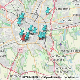 Mappa Via Emilio Faà di Bruno, 20137 Milano MI, Italia (3.13857)