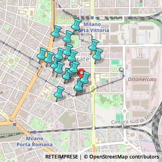 Mappa Via Emilio Faà di Bruno, 20137 Milano MI, Italia (0.343)