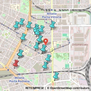 Mappa Via Emilio Faà di Bruno, 20137 Milano MI, Italia (0.482)