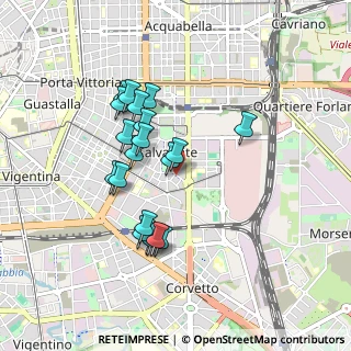 Mappa Via Emilio Faà di Bruno, 20137 Milano MI, Italia (0.7905)