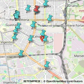 Mappa Via Emilio Faà di Bruno, 20137 Milano MI, Italia (1.334)