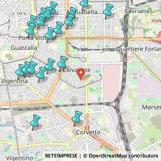 Mappa Via Emilio Faà di Bruno, 20137 Milano MI, Italia (1.518)