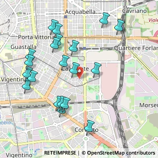 Mappa Via Emilio Faà di Bruno, 20137 Milano MI, Italia (1.134)