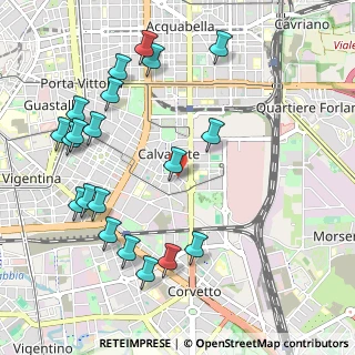 Mappa Via Emilio Faà di Bruno, 20137 Milano MI, Italia (1.1995)