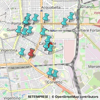 Mappa Via Emilio Faà di Bruno, 20137 Milano MI, Italia (1.036)