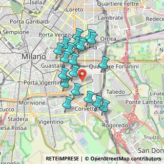 Mappa Via Emilio Faà di Bruno, 20137 Milano MI, Italia (1.465)