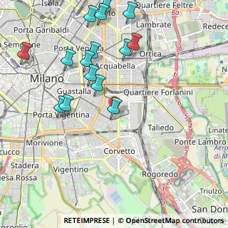 Mappa Via Emilio Faà di Bruno, 20137 Milano MI, Italia (2.60471)