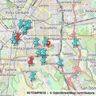 Mappa Via Emilio Faà di Bruno, 20137 Milano MI, Italia (2.21438)