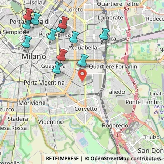 Mappa Via Emilio Faà di Bruno, 20137 Milano MI, Italia (2.71)