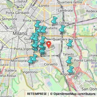 Mappa Via Emilio Faà di Bruno, 20137 Milano MI, Italia (1.5785)