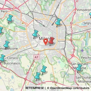 Mappa Via Santa Lucia 7 Ingresso su, 20122 Milano MI, Italia (6.69583)