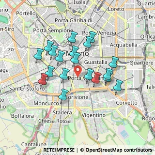 Mappa Via Santa Lucia 7 Ingresso su, 20122 Milano MI, Italia (1.56368)