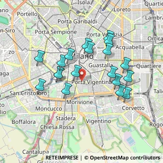 Mappa Via Santa Lucia 7 Ingresso su, 20122 Milano MI, Italia (1.73684)