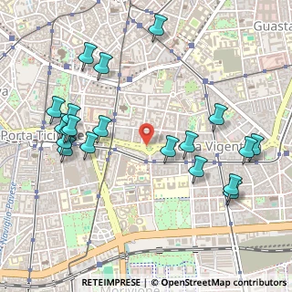 Mappa Via Santa Lucia 7 Ingresso su, 20122 Milano MI, Italia (0.5845)