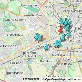 Mappa Via Lorenteggio, 20146 Milano MI, Italia (2.11533)