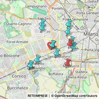 Mappa Via Lorenteggio, 20146 Milano MI, Italia (1.66857)