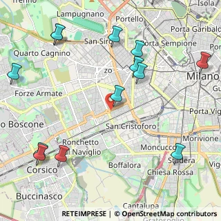 Mappa Via Lorenteggio, 20146 Milano MI, Italia (2.83786)