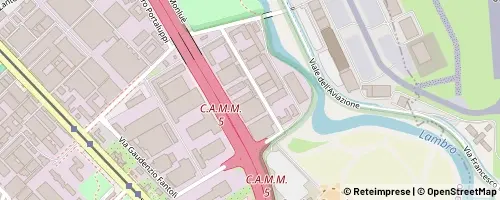 Mappa Milan