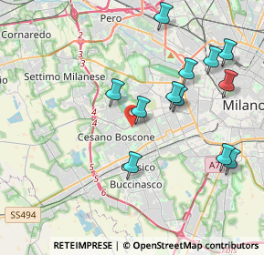 Mappa Via Luigi Mengoni, 20152 Milano MI, Italia (4.105)