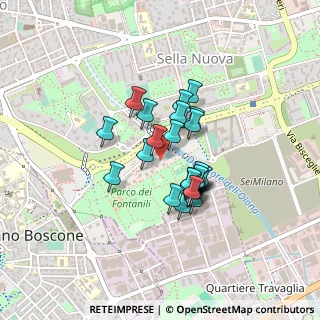 Mappa Via Luigi Mengoni, 20152 Milano MI, Italia (0.29259)