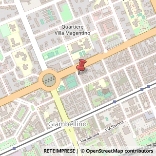 Mappa Via Giacinto Bruzzesi, 5, 20146 Milano, Milano (Lombardia)