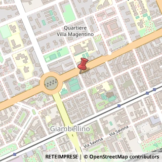 Mappa Via Giacinto Bruzzesi, 1, 20146 Milano, Milano (Lombardia)