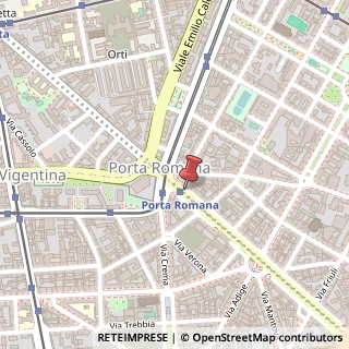 Mappa Corso Lodi,  5, 20135 Milano, Milano (Lombardia)