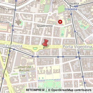 Mappa Viale Beatrice d'Este, 20, 20122 Milano, Milano (Lombardia)