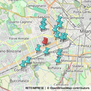 Mappa Via Salvatore Barzilai, 20146 Milano MI, Italia (1.64)