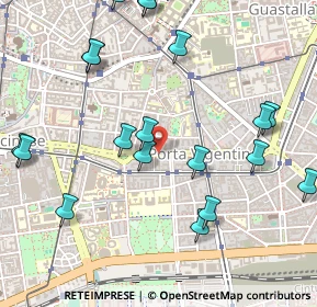 Mappa Viale Beatrice D'Este, 20136 Milano MI, Italia (0.6265)