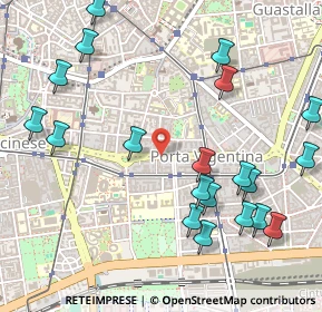 Mappa Viale Beatrice D'Este, 20136 Milano MI, Italia (0.6235)