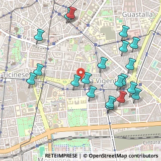 Mappa Viale Beatrice D'Este, 20122 Milano MI, Italia (0.5745)
