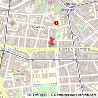 Mappa Viale Beatrice d'Este, 23, 20122 Milano, Milano (Lombardia)