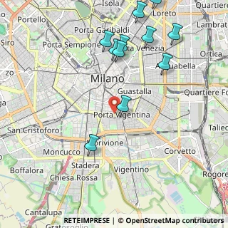 Mappa Viale Beatrice D'Este, 20122 Milano MI, Italia (2.41364)