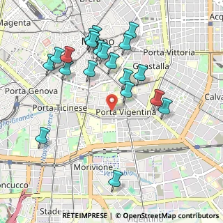 Mappa Viale Beatrice D'Este, 20122 Milano MI, Italia (1.049)