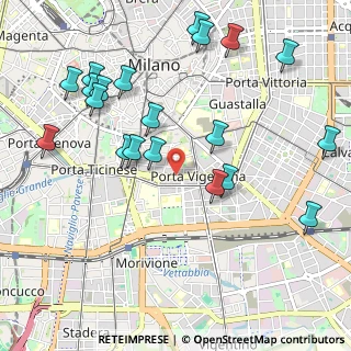 Mappa Viale Beatrice D'Este, 20122 Milano MI, Italia (1.1785)