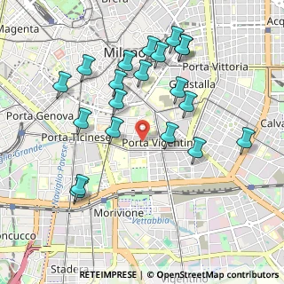 Mappa Viale Beatrice D'Este, 20122 Milano MI, Italia (1.0285)