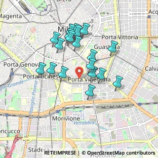 Mappa Viale Beatrice D'Este, 20122 Milano MI, Italia (0.845)