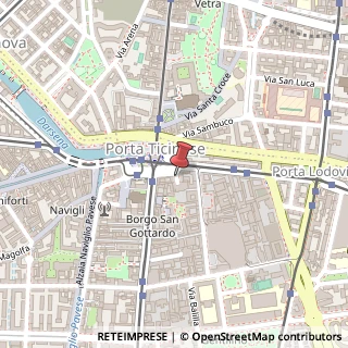 Mappa Via Trincea delle Frasche, 2, 20136 Milano, Milano (Lombardia)