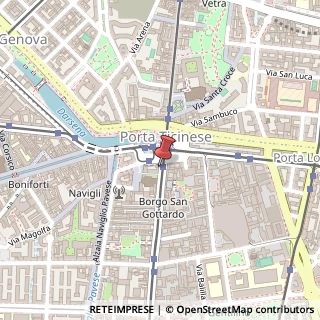 Mappa Corso San Gottardo, 2, 20136 Milano, Milano (Lombardia)