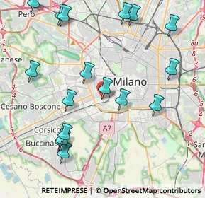 Mappa Via Tortona, 20100 Milano MI, Italia (4.81294)