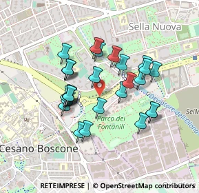 Mappa Via Ferruccio Parri, 20152 Milano MI, Italia (0.37143)