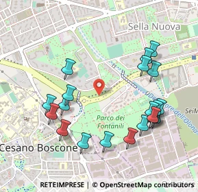 Mappa Via Ferruccio Parri, 20152 Milano MI, Italia (0.539)