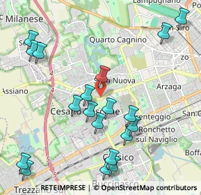 Mappa Via Ferruccio Parri, 20152 Milano MI, Italia (2.39316)
