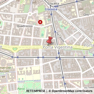 Mappa Viale Beatrice d'Este,  43, 20122 Milano, Milano (Lombardia)
